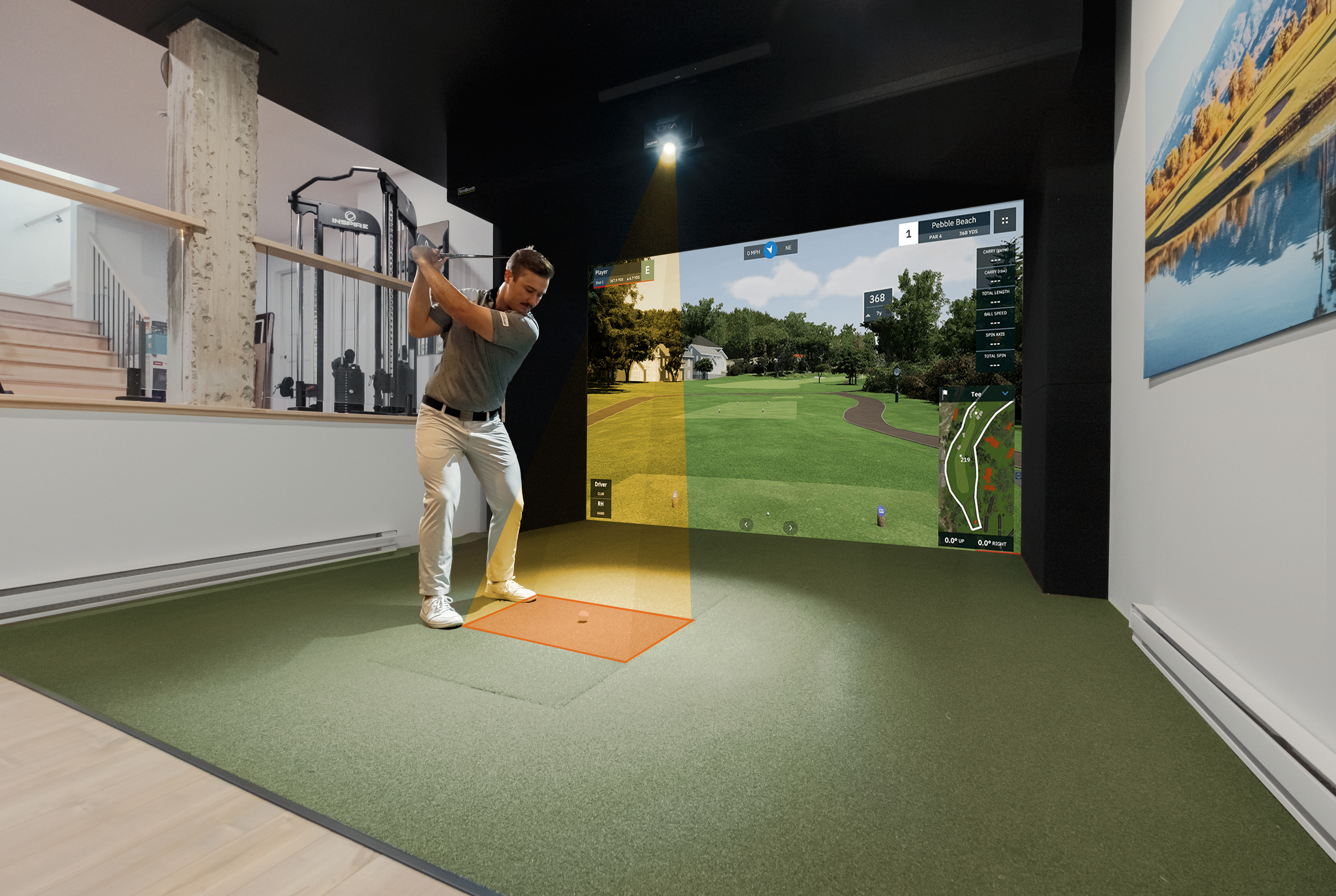 IDRA II Golf Launch Monitor