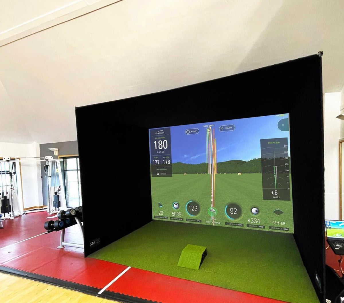 Custom Simulator Custom Simulator Setups – GolfBays