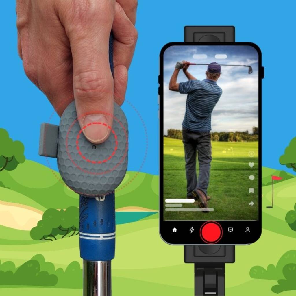 SnapSwing Golf Swing Camera Shutter Remote Bluetooth